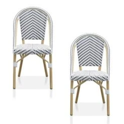 3pc Arna Patio Chair Set With Side Table - MiBasics