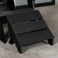 Italica Outdoor Modern Folding Ottoman - Highwood