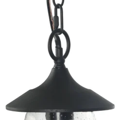9.5" Metal/Glass Outdoor Pendant Light Black - LNC 13 9.5" Metal/Glass Outdoor Pendant Light Black - LNC -Sunnydaze Decor Store GUEST 010fa820 45d9 4fc0 9c0e d9cef3c82499