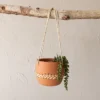 Hanging Planter Terracotta, Cane & Jute By Foreside Home & Garden 1 Hanging Planter Terracotta, Cane & Jute By Foreside Home & Garden -Sunnydaze Decor Store GUEST 0138cc27 caa3 4164 8709 8bb8551c68cf