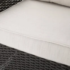 Avondale 3pc All-Weather Wicker Patio Chair Set W/ Fire Pit - Dark Brown - Christopher Knight Home -Sunnydaze Decor Store GUEST 017899f5 0b71 4bc6 a749 84585aae6ec5