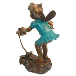 Design Toscano Francine, The Fairy Gardener Cast Bronze Garden Statue -Sunnydaze Decor Store GUEST 0276f722 f4b3 43f8 8ac6 3cef1ebae8f0