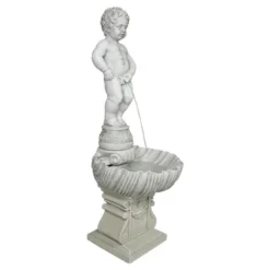 Design Toscano The Peeing Boy Of Brussels Sculptural Fountain With Plinth Base 10 Design Toscano The Peeing Boy Of Brussels Sculptural Fountain With Plinth Base -Sunnydaze Decor Store GUEST 056edc7a e1c2 446d 84bf 3b4e9f380534