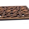 BirdRock Home Rubber Stepping Stone Tiles - 12 X 12" - Set Of 3 - Copper
