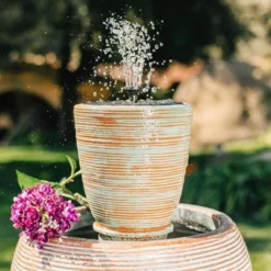 12.75" Pisa Instant Cordless Fountain Patina Copper - Bernini -Sunnydaze Decor Store GUEST 071a24bf ff72 486c 9023 ba9d7712ca7d