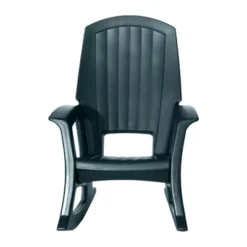 Semco Rockaway Heavy-Duty All-Weather Low Maintenance Easy Assembly Plastic Outdoor Rocking Chair For Deck And Patio, Green (4 Pack) -Sunnydaze Decor Store GUEST 0857f5d4 6b1f 4fba be10 2a87caf74fe4