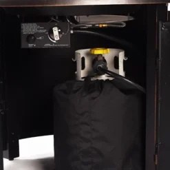 Oakland Living 5pc Deep Seating Aluminum Outdoor Patio Fire Pit Dining Set With 44" Round Fire Table & Swivel Rocking Chairs Copper -Sunnydaze Decor Store GUEST 08a687c1 5521 4c76 a295 4117aba27248