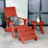 Italica 3pc Set With Modern Adirondack Chair, Side Table & Folding Ottoman - Rustic Red - Highwood 2 Italica 3pc Set With Modern Adirondack Chair, Side Table & Folding Ottoman - Rustic Red - Highwood -Sunnydaze Decor Store GUEST 09585e77 1755 4d4a 9ee0 c61ea97ddb49