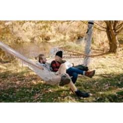 Stansport Acapulco Cotton Rope Hammock 78" X 47" -Sunnydaze Decor Store GUEST 0a3bbac4 9fd6 40d4 b0c9 c548ce68e51d