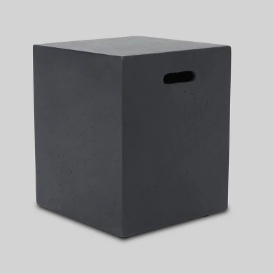 Cape Coral 3pc Aluminum And Rectangular MGO Fire Table Set - Gray - Christopher Knight Home 7 Cape Coral 3pc Aluminum And Rectangular MGO Fire Table Set - Gray - Christopher Knight Home - Image 5