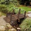 Outsunny 5 Ft Wooden Garden Bridge Arc Footbridge With Metal Chain Railings & Solid Fir Construction, Stained Wood 2 Outsunny 5 Ft Wooden Garden Bridge Arc Footbridge With Metal Chain Railings & Solid Fir Construction, Stained Wood -Sunnydaze Decor Store GUEST 0e3db759 aa18 4417 9c2d 5cdab89497c2