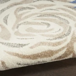 Nourison Aloha Contemporary Floral Border Outdoor Rug -Sunnydaze Decor Store GUEST 0e3f9cad 3b7f 474d 92c6 2f664a62406a