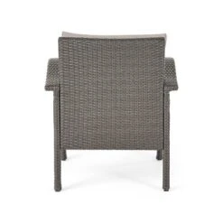 Keana 5pc Faux Rattan Club Chair & Fire Pit Chat Set - Christopher Knight Home 24 Keana 5pc Faux Rattan Club Chair & Fire Pit Chat Set - Christopher Knight Home -Sunnydaze Decor Store GUEST 0f168e18 25a6 48bc afd0 82ff58b22979