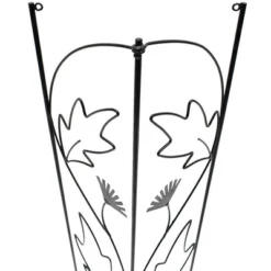 46" Tall Iron Downspout Decorative Garden Trellis Black Powder Coat Finish - Achla Designs 9 46" Tall Iron Downspout Decorative Garden Trellis Black Powder Coat Finish - Achla Designs -Sunnydaze Decor Store GUEST 0f2a7b44 37d5 4c04 9461 e62b30e4b632