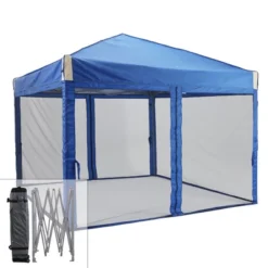 Aoodor 10' X 10' Pop Up Canopy Tent With Removable Mesh Sidewalls, Portable Instant Shade Canopy With Roller Bag 21 Aoodor 10' X 10' Pop Up Canopy Tent With Removable Mesh Sidewalls, Portable Instant Shade Canopy With Roller Bag -Sunnydaze Decor Store GUEST 0feb8237 f0e7 4d26 a49c edbca5c6f496