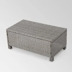 Puerta 8pc Wicker Chat Set - Black/Gray - Christopher Knight Home 9 Puerta 8pc Wicker Chat Set - Black/Gray - Christopher Knight Home -Sunnydaze Decor Store GUEST 0fef1f22 eae0 497e 88e6 6e0db831c7f9