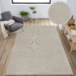 World Rug Gallery Solid Contemporary Indoor/Outdoor Area Rug -Sunnydaze Decor Store GUEST 1051f6fa 7cee 404b ab9c a310ed0a02c5