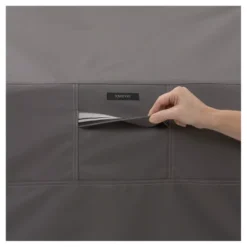 Ravenna Patio Loveseat Cover-76" X 32.5" X 33" - Dark Taupe - Classic Accessories -Sunnydaze Decor Store GUEST 105ab578 c9f4 4e02 b8e5 0f7dbb60cf91