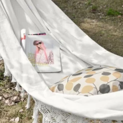 Outsunny Extra Large Boho Hammock With Macrame Tassel Fringe, Includes Carrying Bag, Indoor Outdoor Tree Hammock For Porch, Backyard, Camping, White -Sunnydaze Decor Store GUEST 105cb484 b3df 4d2c b584 03f64e0768b1