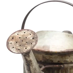 12" Metal Watering Flower Can Silver - Alpine Corporation -Sunnydaze Decor Store GUEST 1085ccd9 189d 409c ad13 e456e7248877