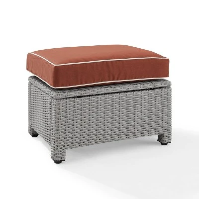 Bradenton Outdoor Wicker Ottoman - Crosley 14 Bradenton Outdoor Wicker Ottoman - Crosley - Image 12