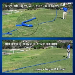 Underhill Garden Hose Nozzle Remover Twist-Ease Kink Eliminator For Kinks, Twist, Tangles, And Cramping W/ Built-In Swivel, 3/4" Attachment (2 Pack) 8 Underhill Garden Hose Nozzle Remover Twist-Ease Kink Eliminator For Kinks, Twist, Tangles, And Cramping W/ Built-In Swivel, 3/4" Attachment (2 Pack) -Sunnydaze Decor Store GUEST 11074615 50a1 4699 b914 61ae12f37caf 1