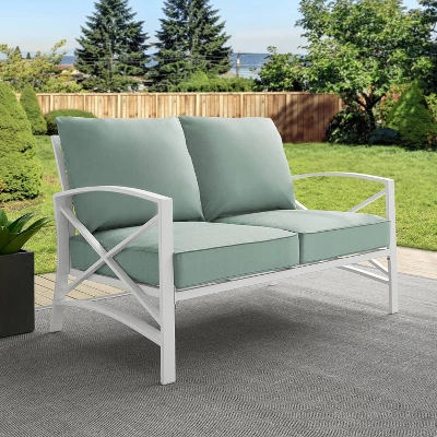 Crosley Kaplan Outdoor Patio Loveseat 8 Crosley Kaplan Outdoor Patio Loveseat - Image 6