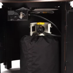 Oakland Living 5pc Deep Seating Swivel Rocking Aluminum Outdoor Outdoor Patio Fire Pit Dining Set Copper -Sunnydaze Decor Store GUEST 13885dda e0e9 40a5 8850 206b6780763c