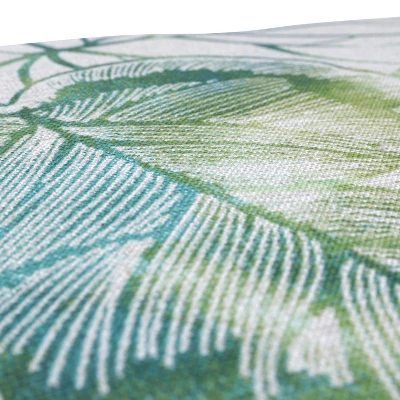 Key Cove Floral 2pc Outdoor Seat Cushion Set Green - Pillow Perfect 3 Key Cove Floral 2pc Outdoor Seat Cushion Set Green - Pillow Perfect