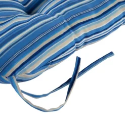 Sapphire Stripe Outdoor Seat Cushion - Kensington Garden 10 Sapphire Stripe Outdoor Seat Cushion - Kensington Garden -Sunnydaze Decor Store GUEST 156d882a b8da 47f3 a232 79cf254e2df1 1
