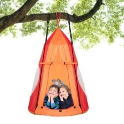 Costway 40'' Kids Hanging Chair Swing Tent Set Hammock Nest Pod Seat -Sunnydaze Decor Store GUEST 15e8cd04 34b0 4e8e aeec b304db31378f
