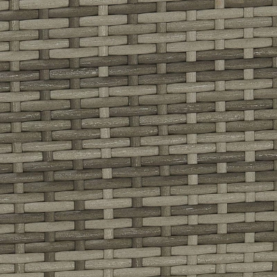 4pc Wicker Patio Sectional Seating Set - Blue - EDYO LIVING 9 4pc Wicker Patio Sectional Seating Set - Blue - EDYO LIVING - Image 7