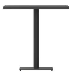 Flash Furniture Outdoor Patio Bistro Dining Table With Faux Teak Poly Slats -Sunnydaze Decor Store GUEST 16c4e526 58d0 42c4 bda2 146d8df05a3f