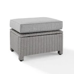 Bradenton Outdoor Wicker Ottoman - Crosley 24 Bradenton Outdoor Wicker Ottoman - Crosley -Sunnydaze Decor Store GUEST 16d05e88 7756 4230 872a f39c95e46750