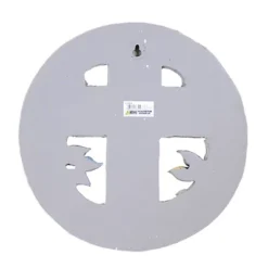 Home & Garden Serenity Stepping Stone Plaque - One Stepping Stone 9.5 Inches - Cross - 14088 - Polyresin - Multicolored