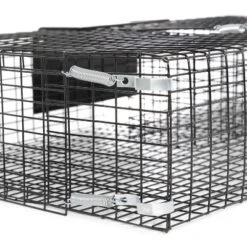 Rugged Ranch Large Metal Wire Live Catch & Release Trap Cage W/ Easy Open Top Lid & 2 Door System -Sunnydaze Decor Store GUEST 17b6ce3e 253e 42f9 986d 56f918a9f4a9