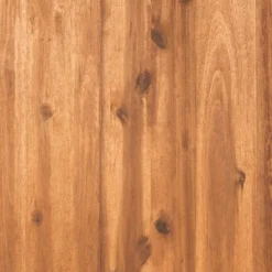 Galia 2pc Square Leg Acacia Wood Chair And Ottoman With Cushions - Brown - Saracina Home -Sunnydaze Decor Store GUEST 198e4c8b 1222 4154 9235 ee645024342e