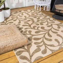 Vine All Over Indoor/Outdoor Area Rug - JONATHAN Y -Sunnydaze Decor Store GUEST 1a7ba3a3 3c0f 4675 85ea d5da1460e3c3