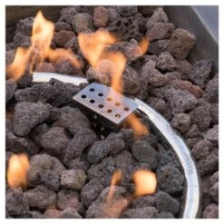 Avondale 3pc All-Weather Wicker Patio Chair Set W/ Fire Pit - Dark Brown - Christopher Knight Home -Sunnydaze Decor Store GUEST 1ad4d09f e330 48f8 9fe7 53b8385f23ca