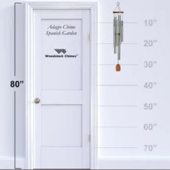 Woodstock Wind Chimes Signature Collection, Woodstock Adagio Chime, 33'' Spanish Garden Silver Wind Chime ADSG -Sunnydaze Decor Store GUEST 1b5d45e0 bb4b 42ba bc36 47bcf57c9164