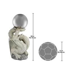 Design Toscano Sir Sagremor's Dragon Sculpture With Gazing Orb 11 Design Toscano Sir Sagremor's Dragon Sculpture With Gazing Orb -Sunnydaze Decor Store GUEST 1bc9b295 aadb 41e9 871a 611d188678d2
