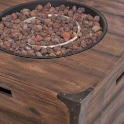 Hampton 5pc Wood & Wicker Club Chair Set With Fire Pit - Christopher Knight Home 12 Hampton 5pc Wood & Wicker Club Chair Set With Fire Pit - Christopher Knight Home -Sunnydaze Decor Store GUEST 1c05dda0 7336 4bdb 8bf8 a2a2241e9ee7