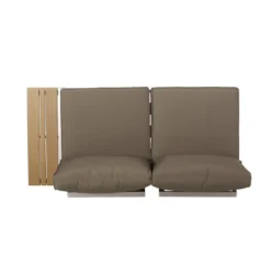 Sterling 4pc Outdoor Aluminum V Shaped 5 Seater Sofa With Cushions - Khaki/Natural - Christopher Knight Home 21 Sterling 4pc Outdoor Aluminum V Shaped 5 Seater Sofa With Cushions - Khaki/Natural - Christopher Knight Home -Sunnydaze Decor Store GUEST 1d2c8003 4c10 42a0 b43f 4ae547df4b37