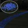 Nature Spring Glow-in-the-Dark Solar Pathway Pebble Lights, 200 Pcs. - Blue -Sunnydaze Decor Store GUEST 1f74871c 5643 469f 992e 7bf24a99ce83