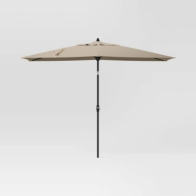 10'x6' Rectangular Market Patio Umbrella - Black Pole - Threshold™ 17 10'x6' Rectangular Market Patio Umbrella - Black Pole - Threshold™ - Image 15