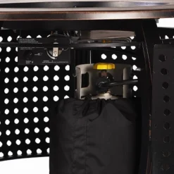 Oakland Living 5pc Deep Seating Swivel Aluminum Outdoor Patio Fire Pit Dining Set With Round Fire Table Copper -Sunnydaze Decor Store GUEST 20cb157b 70d0 48f6 a83d 6557a0159545