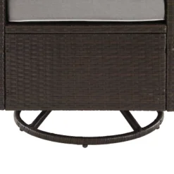 Palm Harbor 5pc Outdoor Wicker Conversation Set With Fire Table - Gray - Crosley 24 Palm Harbor 5pc Outdoor Wicker Conversation Set With Fire Table - Gray - Crosley -Sunnydaze Decor Store GUEST 20edb47f 37f3 486e b568 47f25cf2a067