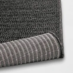 7'x10' Oversized Stripe Outdoor Rug Charcoal Gray - Threshold™ 7 7'x10' Oversized Stripe Outdoor Rug Charcoal Gray - Threshold™ -Sunnydaze Decor Store GUEST 21abd3e1 a24e 4f6f 9e44 e5faf3fd3e98