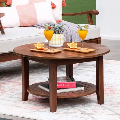 Sopra 3pc Wood Patio Chat Set - Cambridge Casual 4 Sopra 3pc Wood Patio Chat Set - Cambridge Casual - Image 2