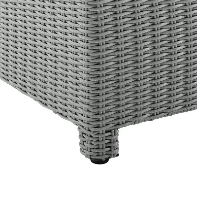 5pc Bradenton Outdoor Steel Conversation Set Gray - Crosley 11 5pc Bradenton Outdoor Steel Conversation Set Gray - Crosley - Image 9